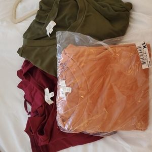 Rust Orange Riah dress, XL, NWT